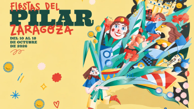Cartel de las Fiestas del Pilar 2026.