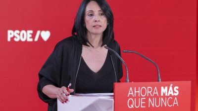 Imagen de archivo de la secretaria de Organziación del PSOE, Rebeca Torró, nombrada nueva portavoz del partido.