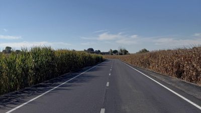 Acceso a la localidad monegrina de Barbués. / Diputación de Huesca
