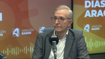 Lucio Fuentelsaz, director del Informe GEM Aragón del Observatorio del Emprendimiento, en el programa Buenos Días Aragón de Aragón Radio este martes.