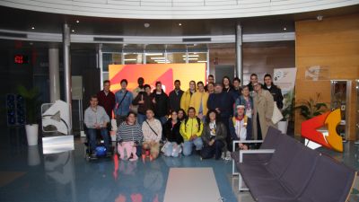 El centro  de Plena inclusión Aragón ha conocido las instalaciones de los medios de comunicación autonómicos de Aragón.