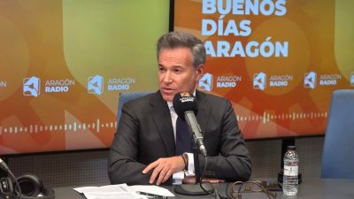 Víctor Serrano, Consejero de Urbanismo e Infraestructuras del Ayuntamiento de Zaragoza este viernes en Aragón Radio