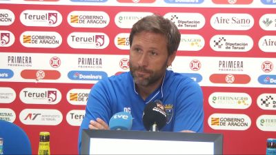 Rueda de prensa de Dani González.