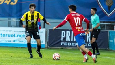 Imagen del partido disputado ante el Águilas