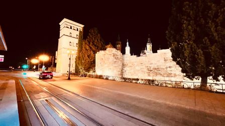 La nueva imagen nocturna de Zaragoza.