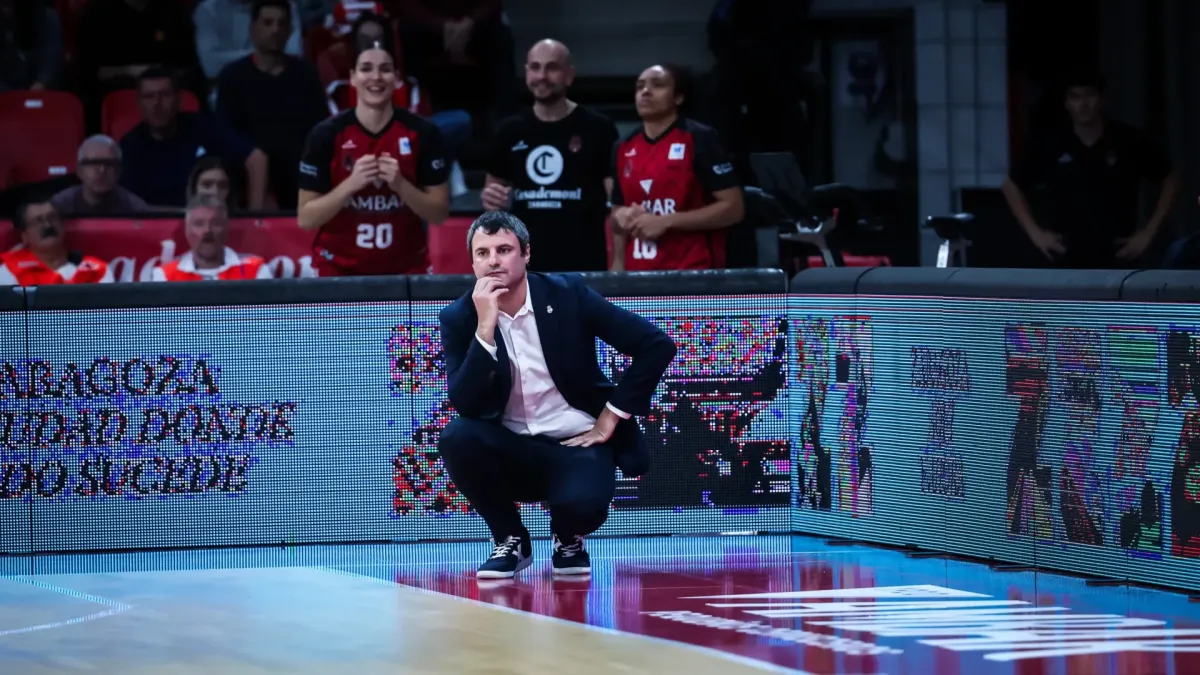 Carlos Cantero durante un encuentro